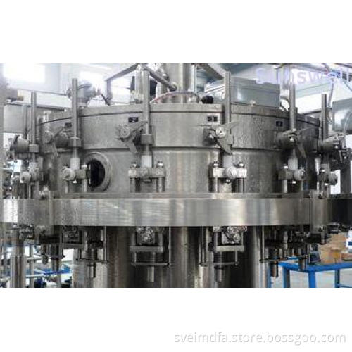 Glass bottled sodas, water filling line, beer bottle filler